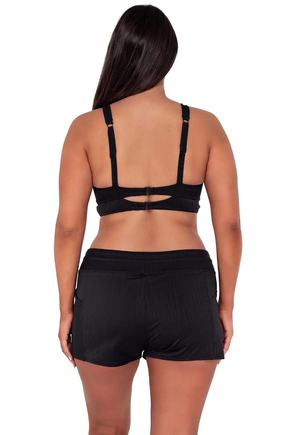 Sunsets Black Seagrass Texture Danica Top