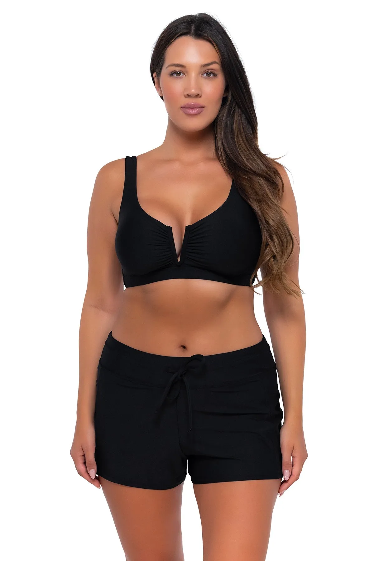 Sunsets Black Vienna V-Wire Top