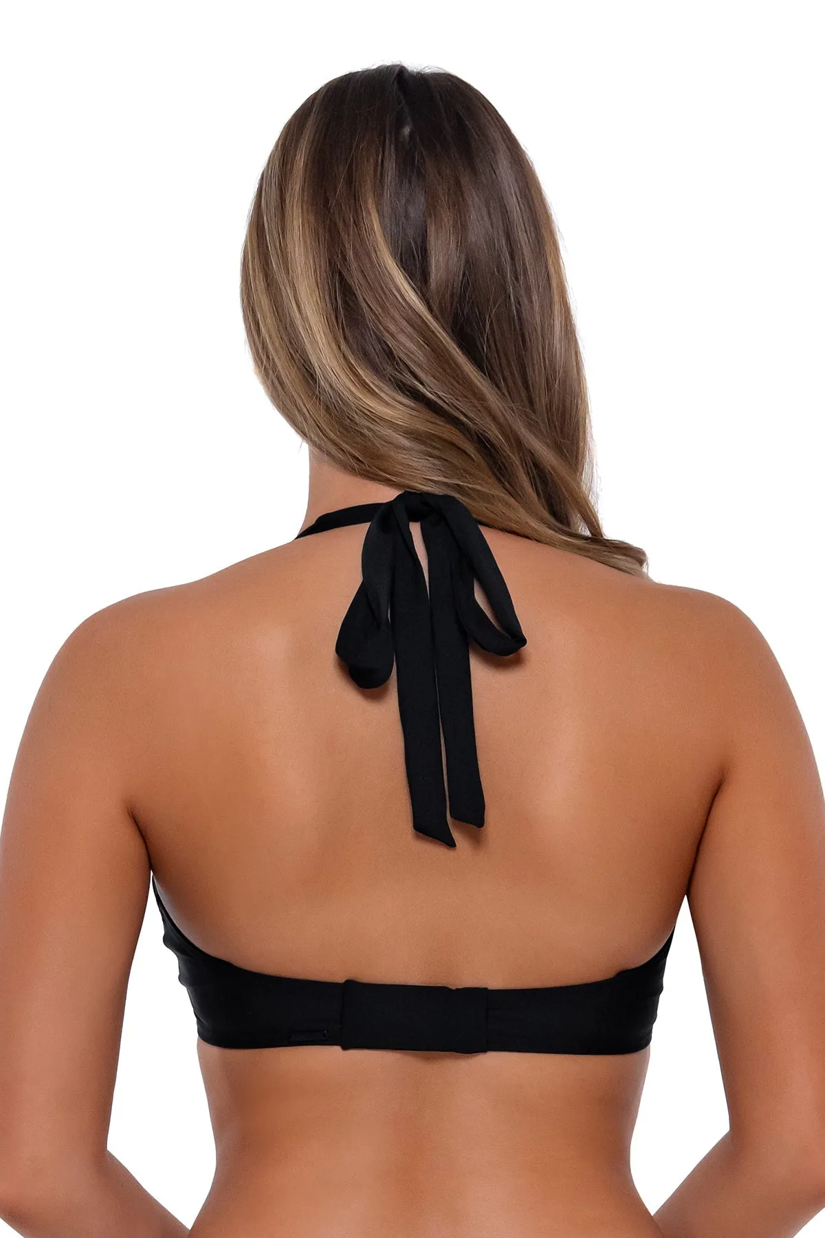 Sunsets Black Vienna V-Wire Top