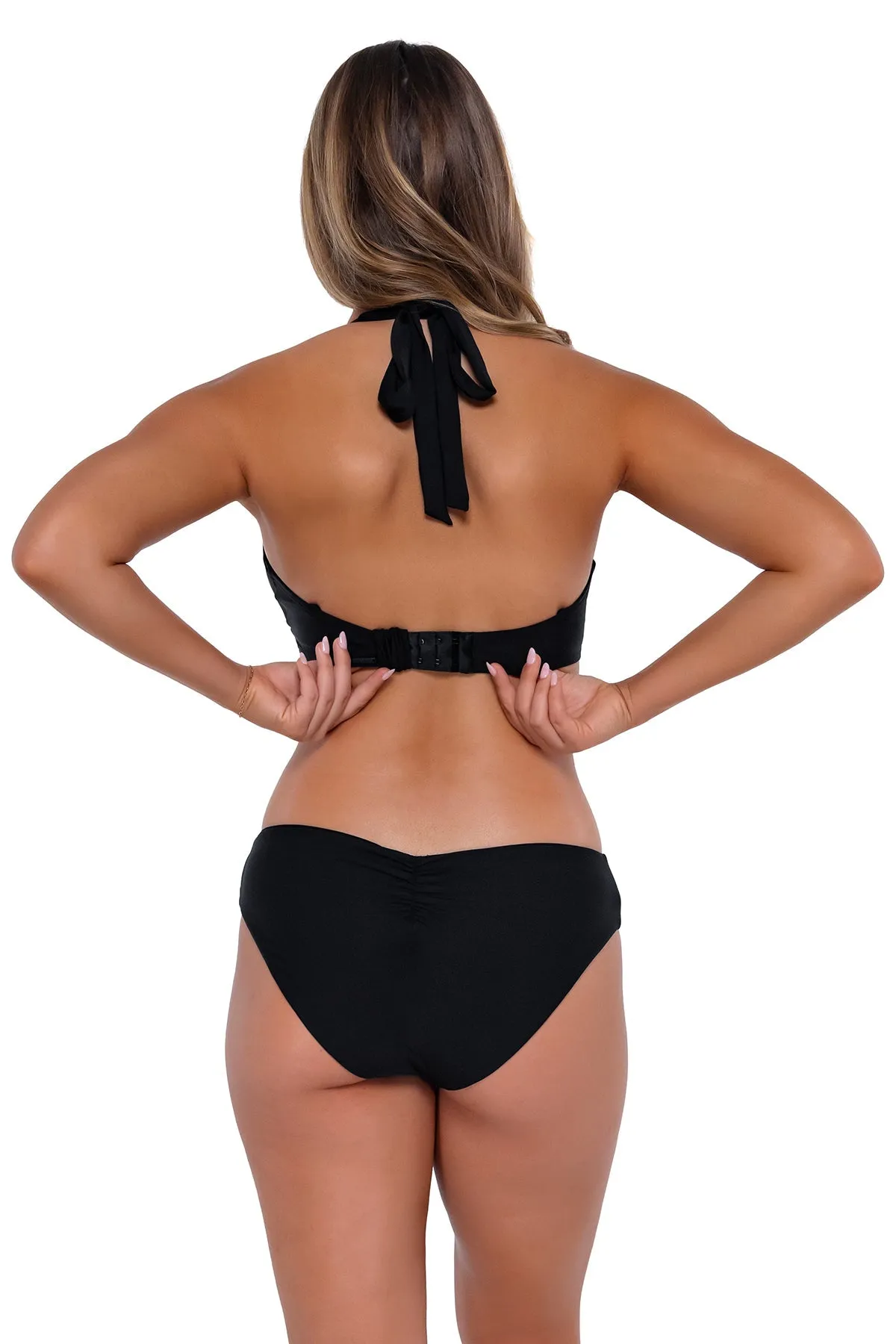 Sunsets Black Vienna V-Wire Top