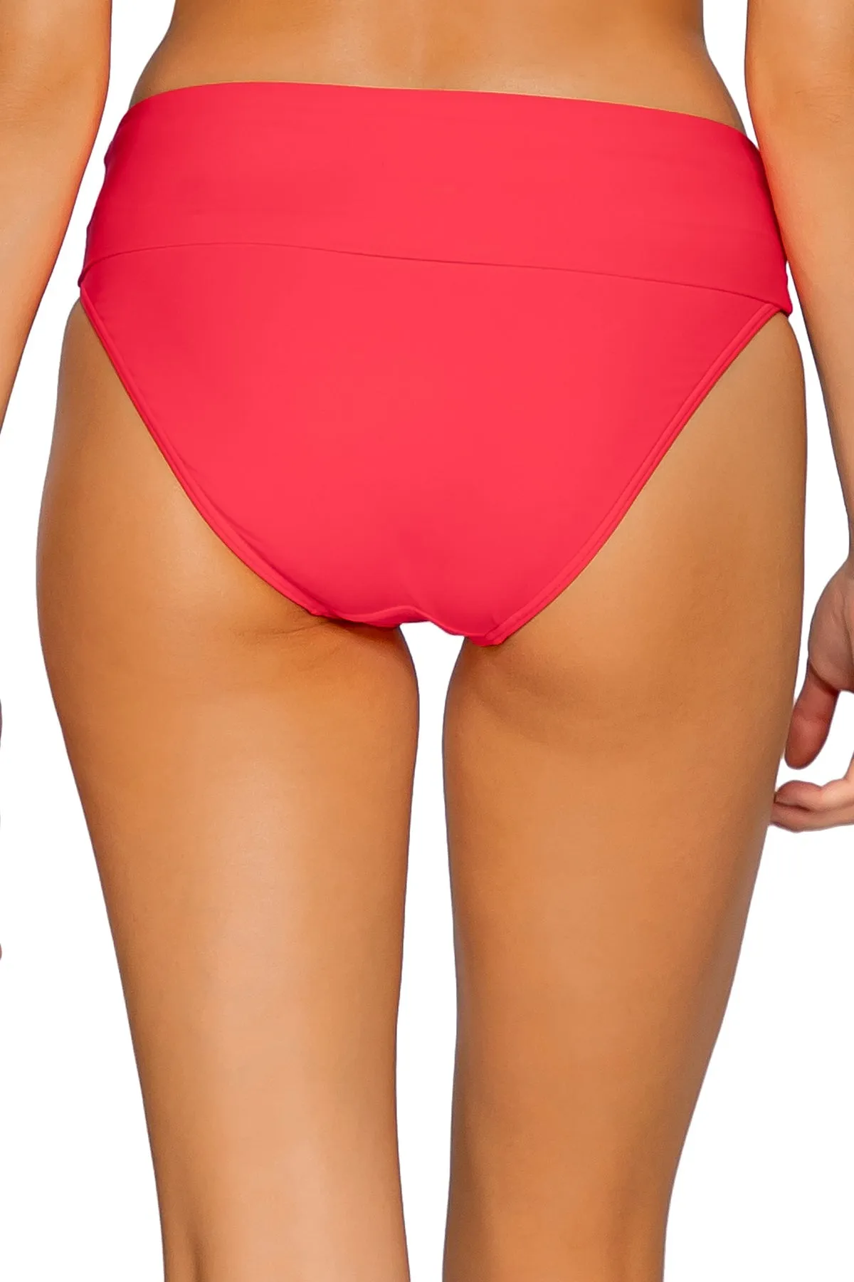 Sunsets Geranium Hannah High Waist Bottom