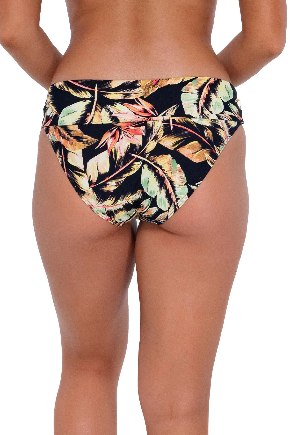 Sunsets Retro Retreat Hannah High Waist Bottom