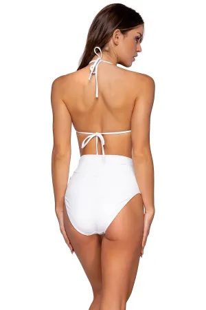 Sunsets White Lily Hannah High Waist Bottom
