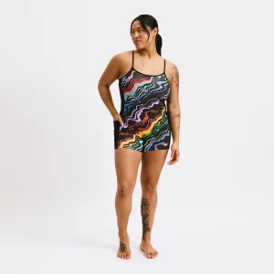 Swim 3.5" Skinny Strap Unisuit - Making Waves