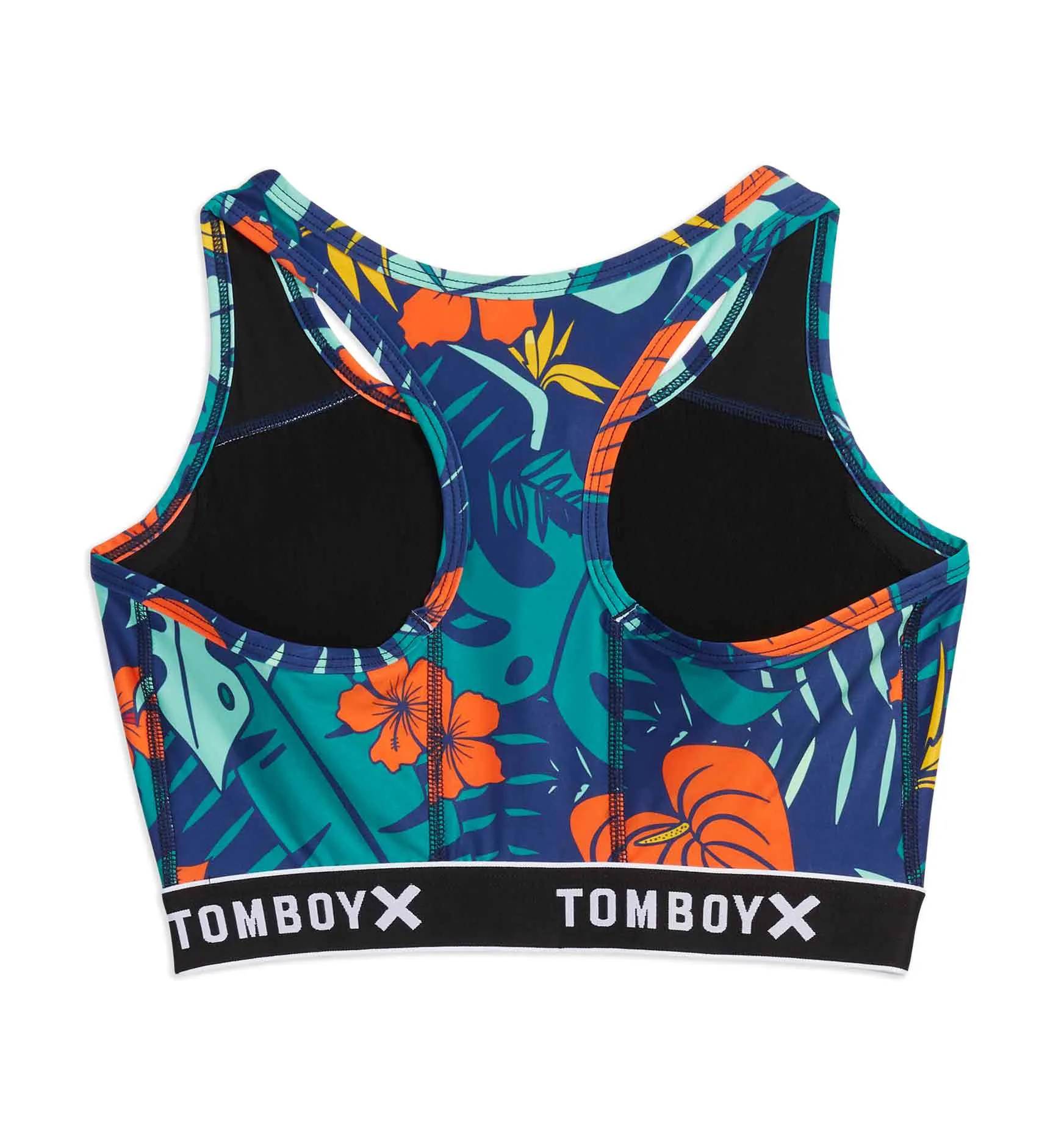 Swim Racerback Zip Compression Top - Island Shade