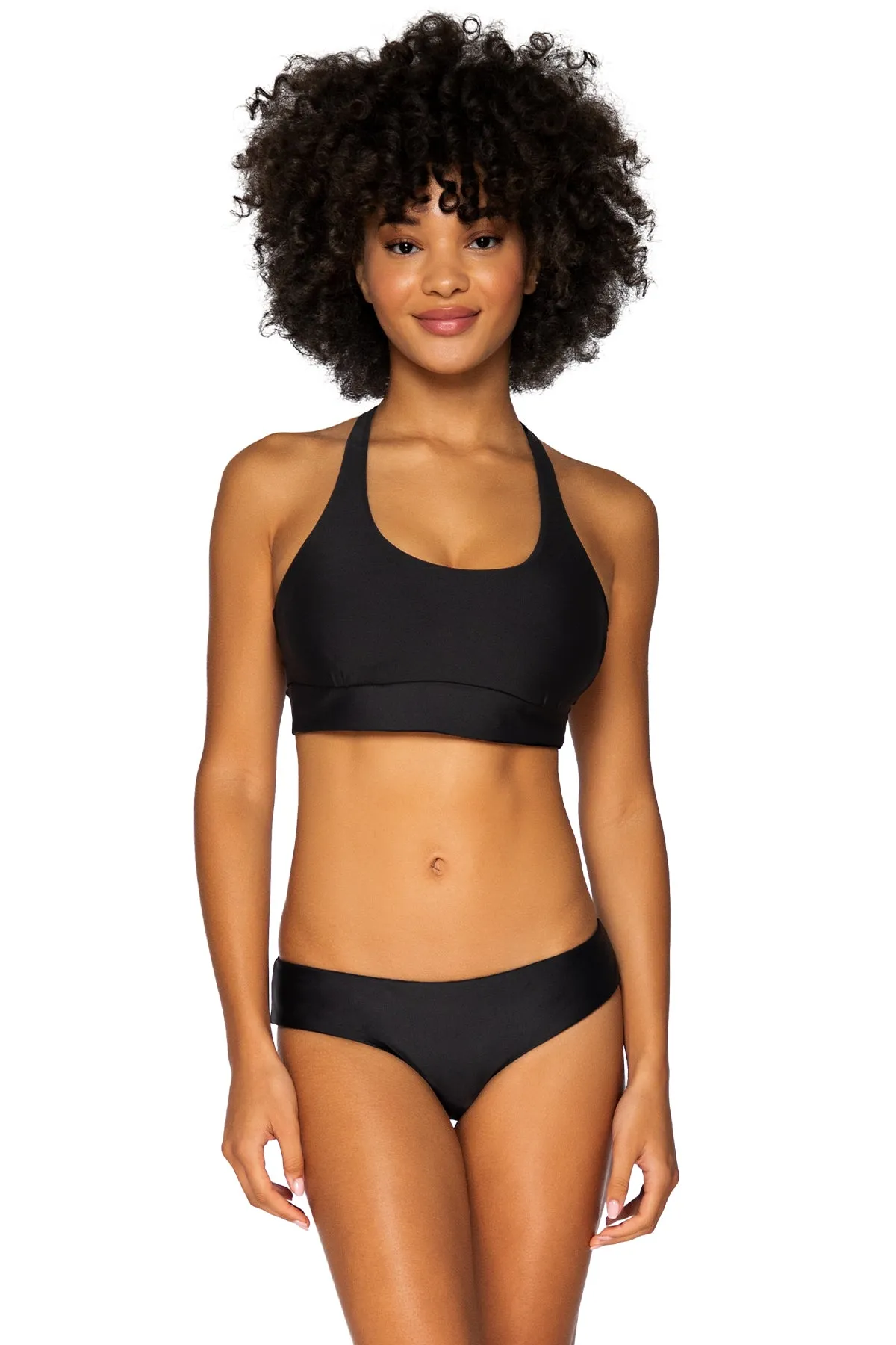 Swim Systems Black Hazel Hipster Bottom