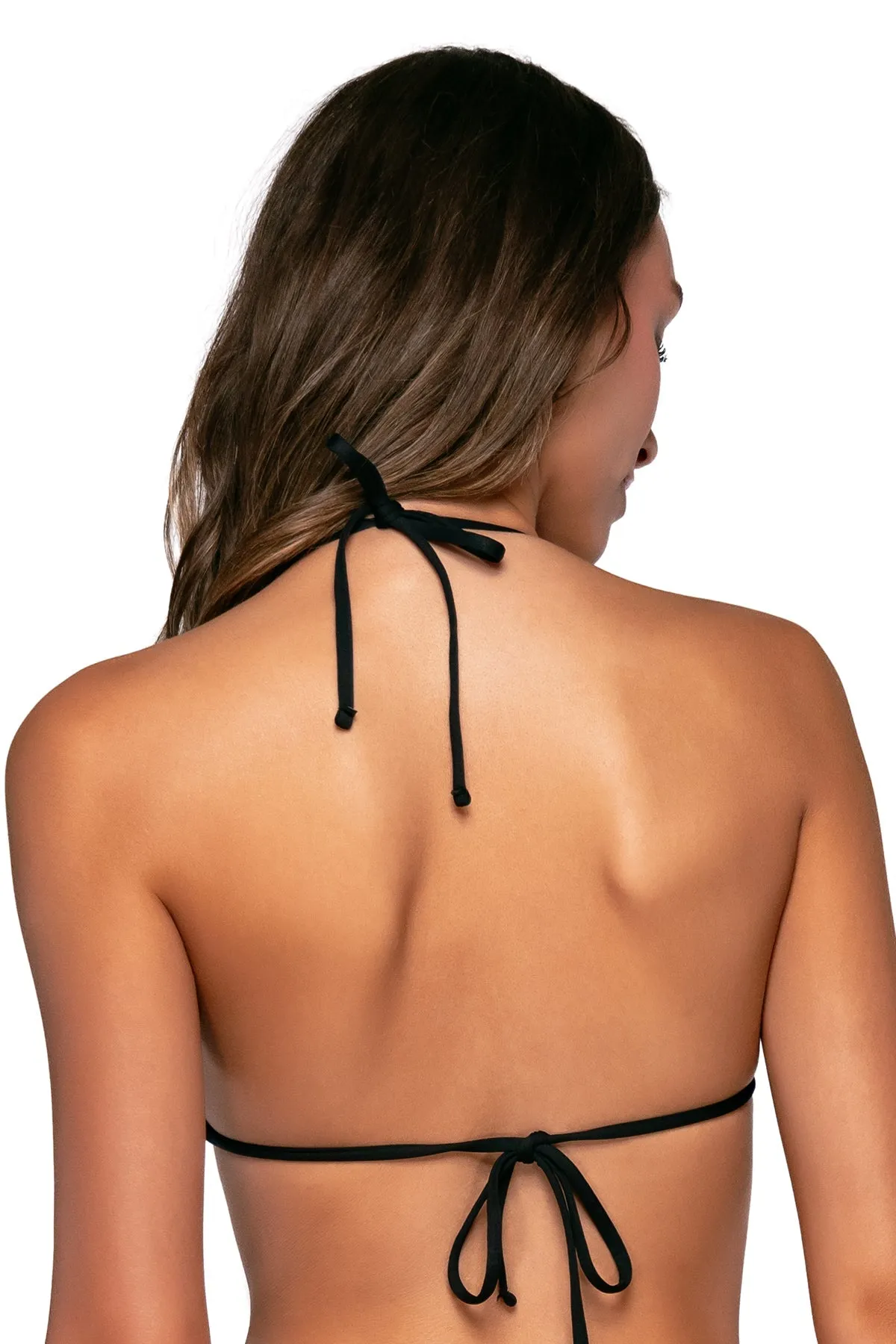 Swim Systems Black Kali Triangle Top