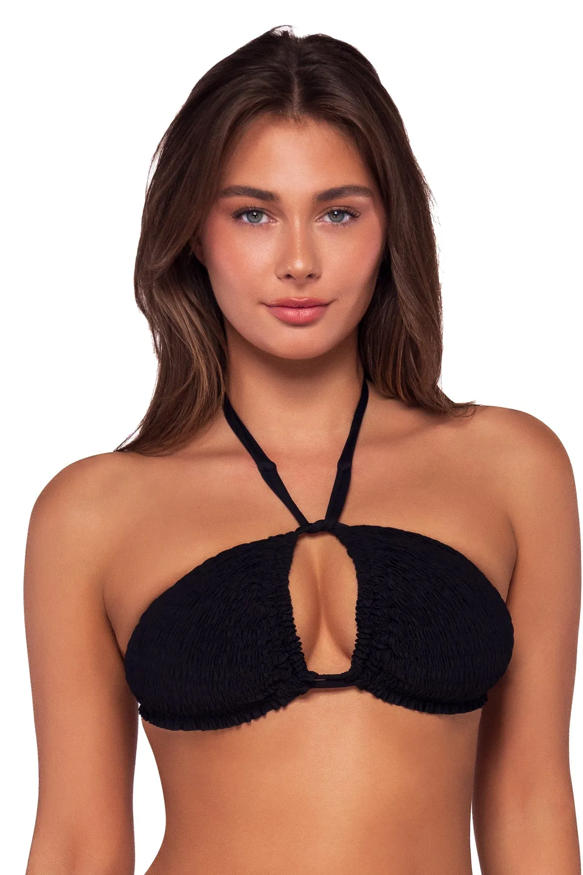 Swim Systems Black Kali Triangle Top