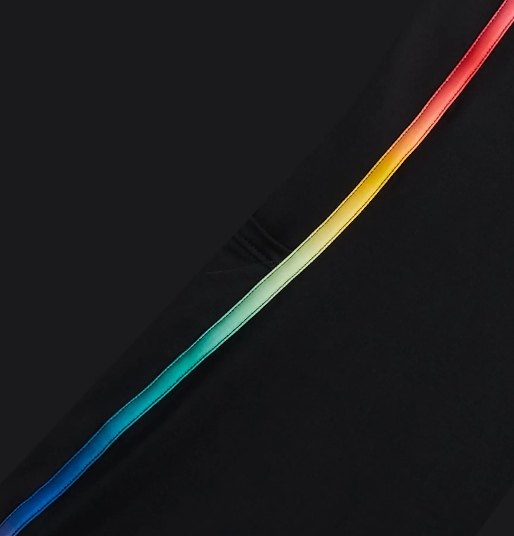 Swim Tank - Black Rainbow Ombre