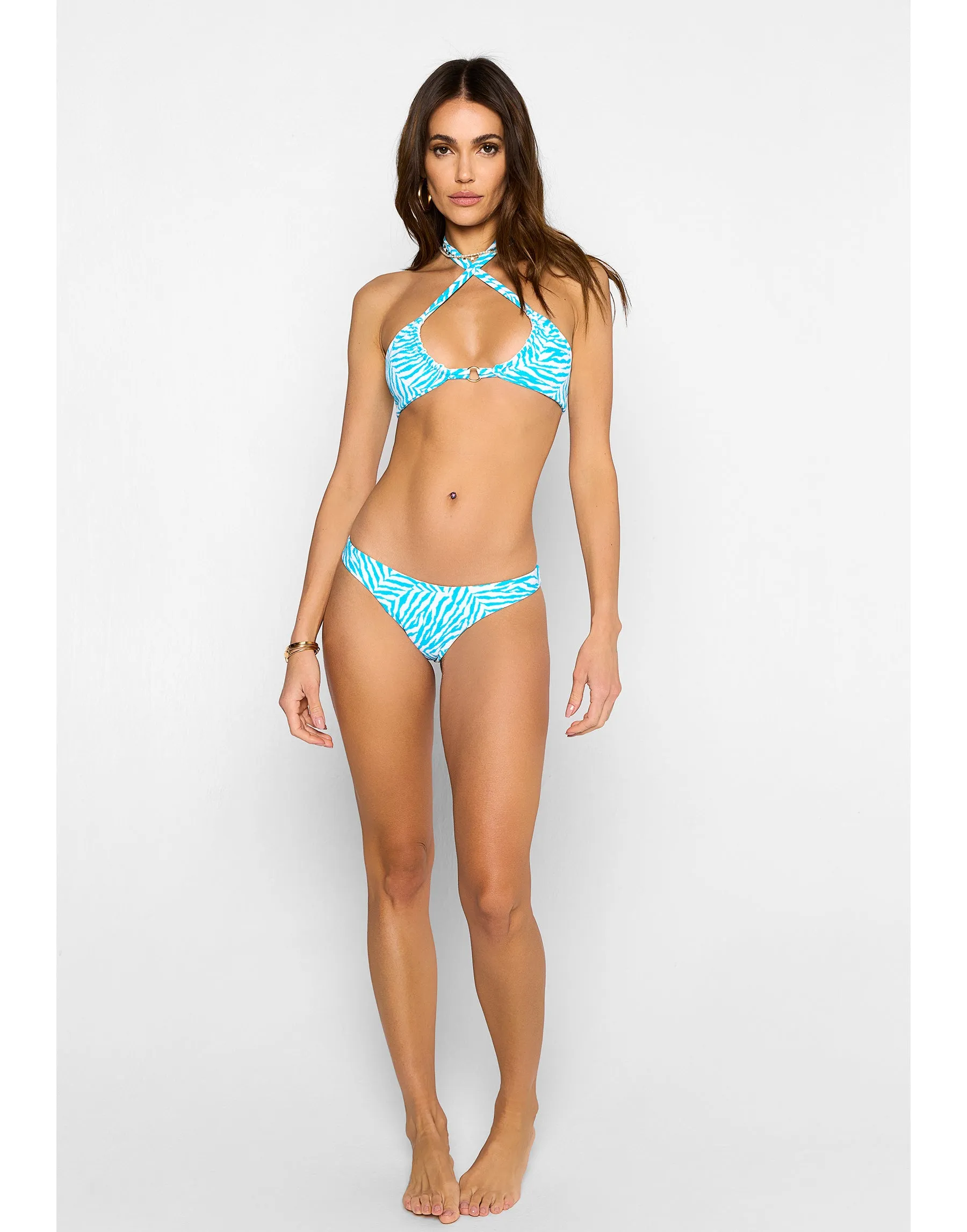 Sydney Tango Bottom - Seablue Tiger
