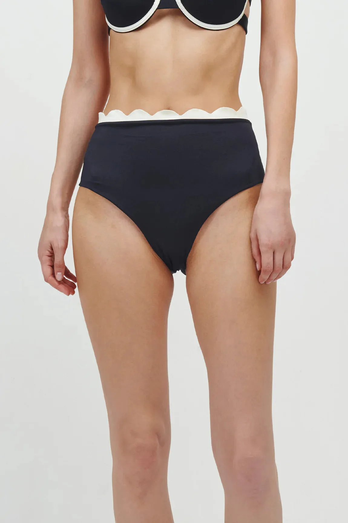 The Midnight Constellation High Waist Bikini Bottom
