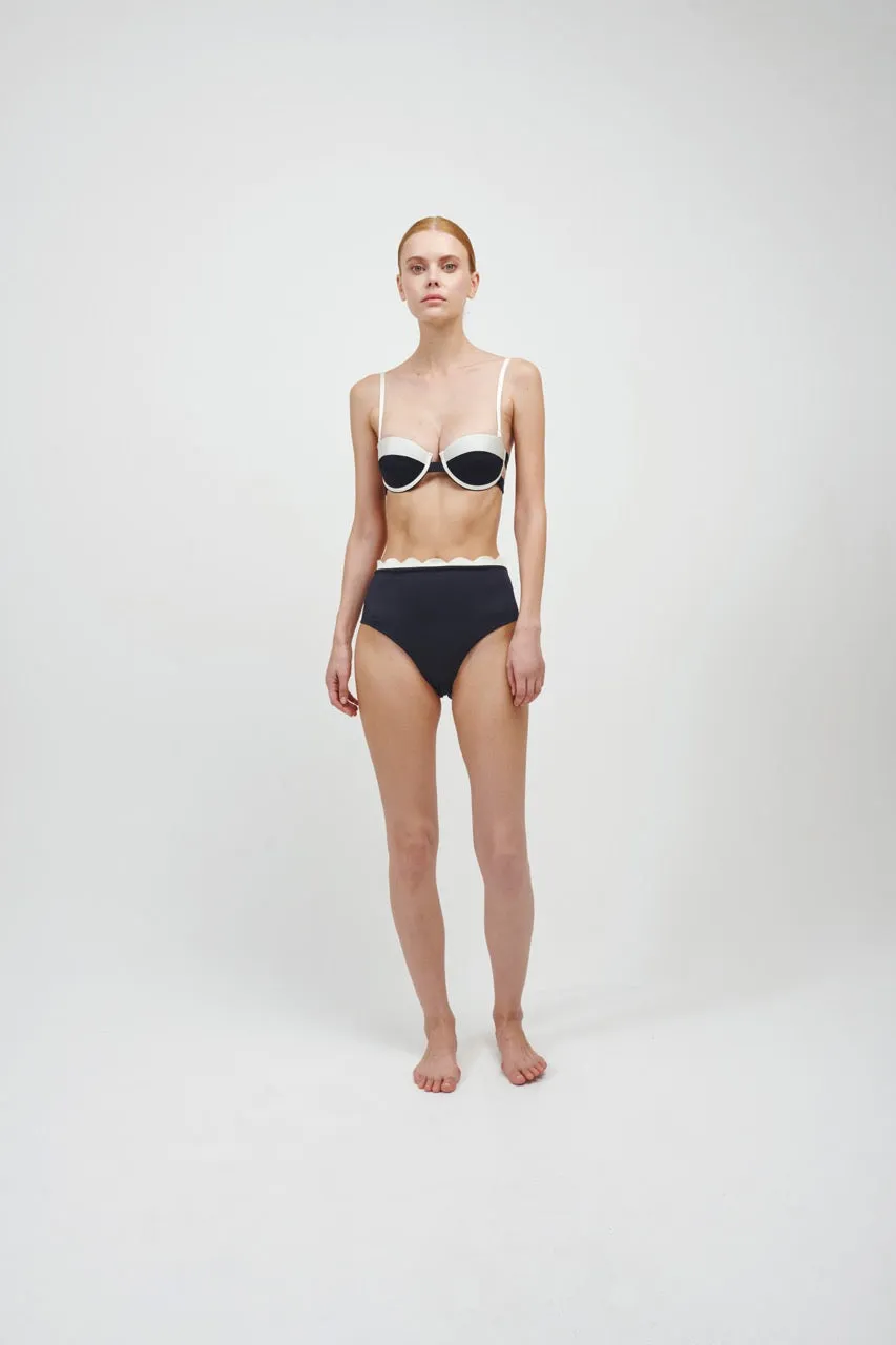 The Midnight Constellation High Waist Bikini Bottom