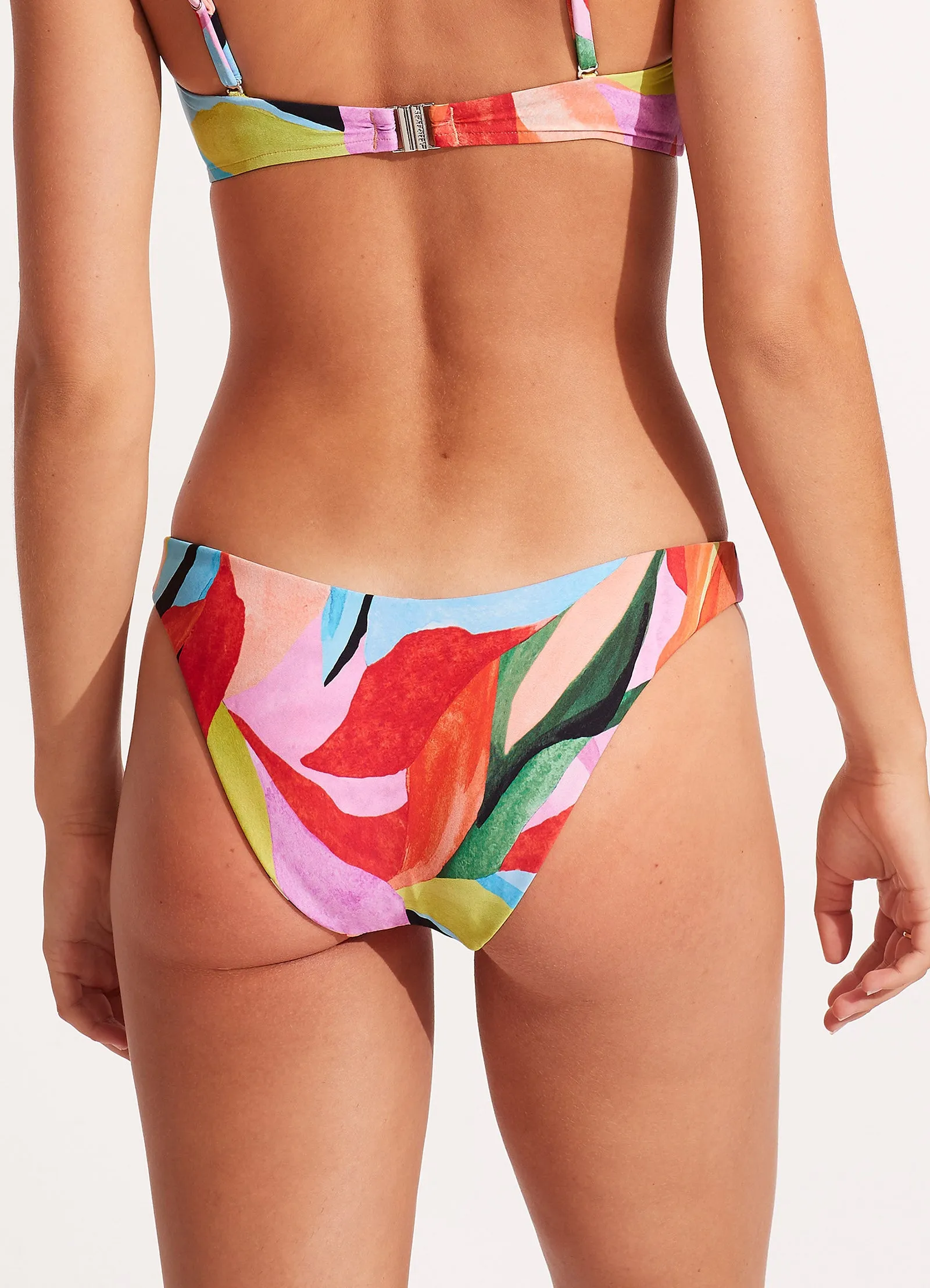 Tropfest Reversible High Cut Pant - Aquamarine