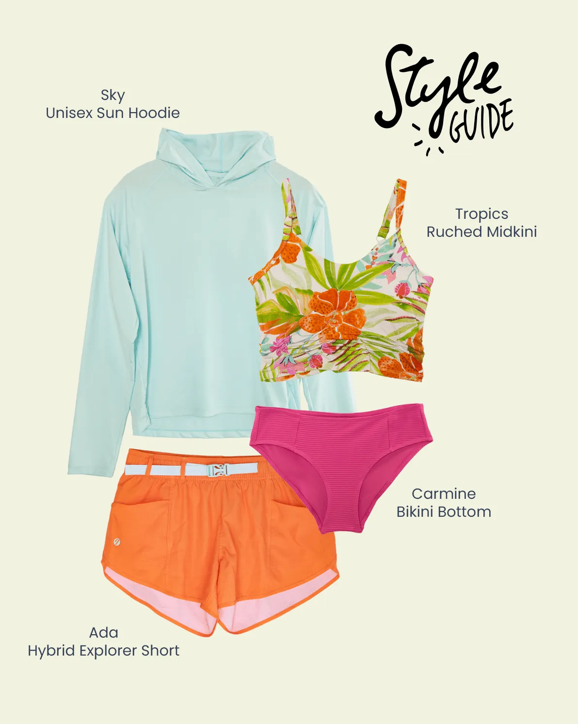 Tropics Ruched Midkini