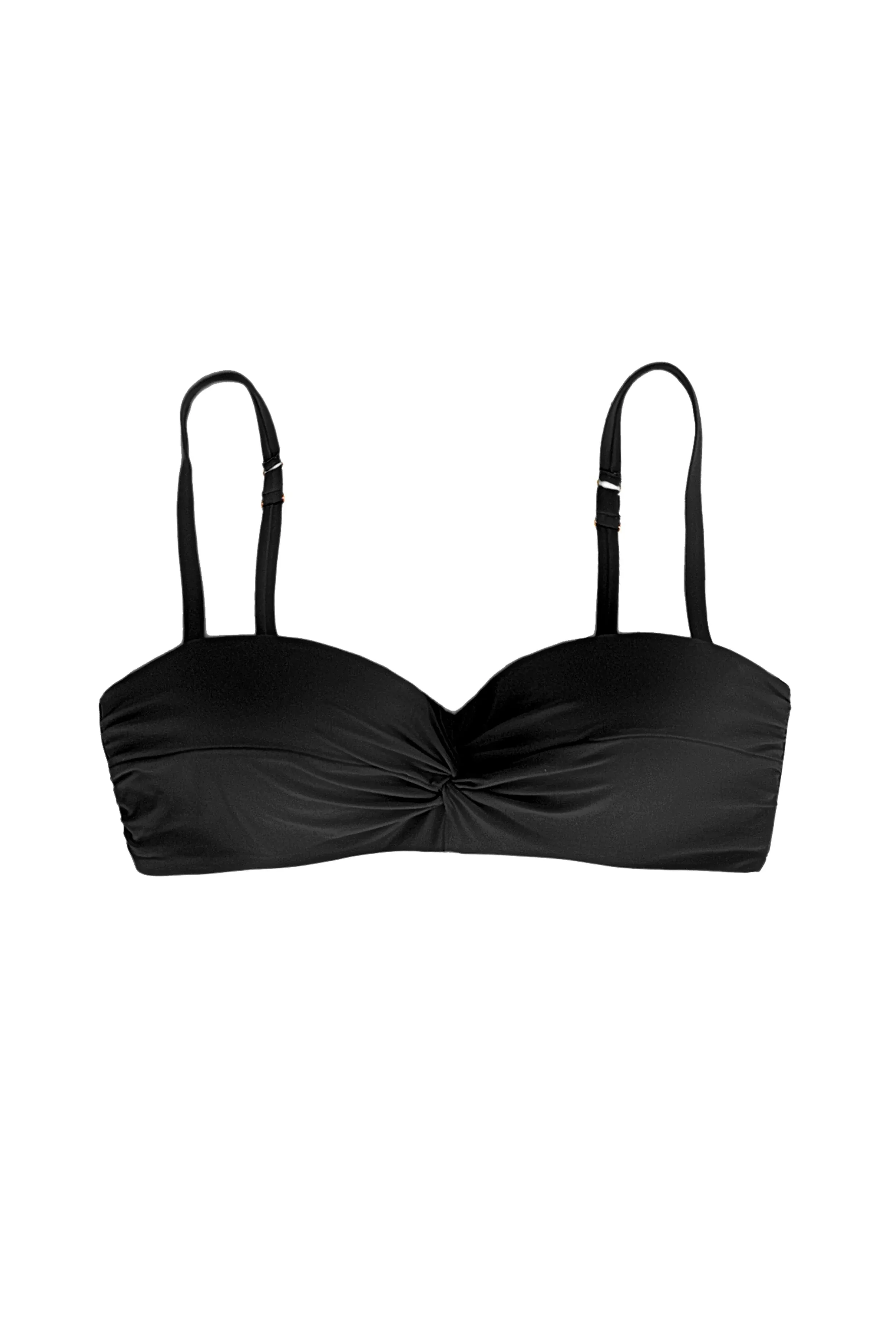 Twist Underwire Bra  |  Black