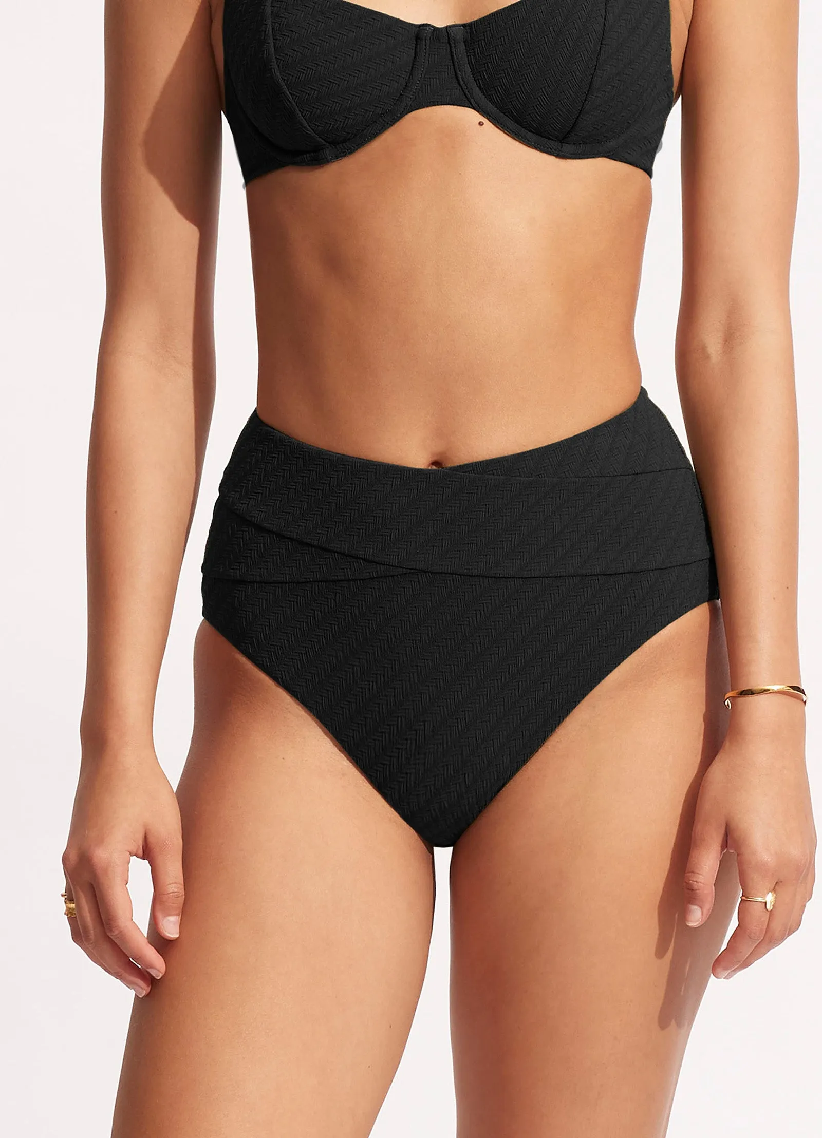 Willow High Waist Pant - Black