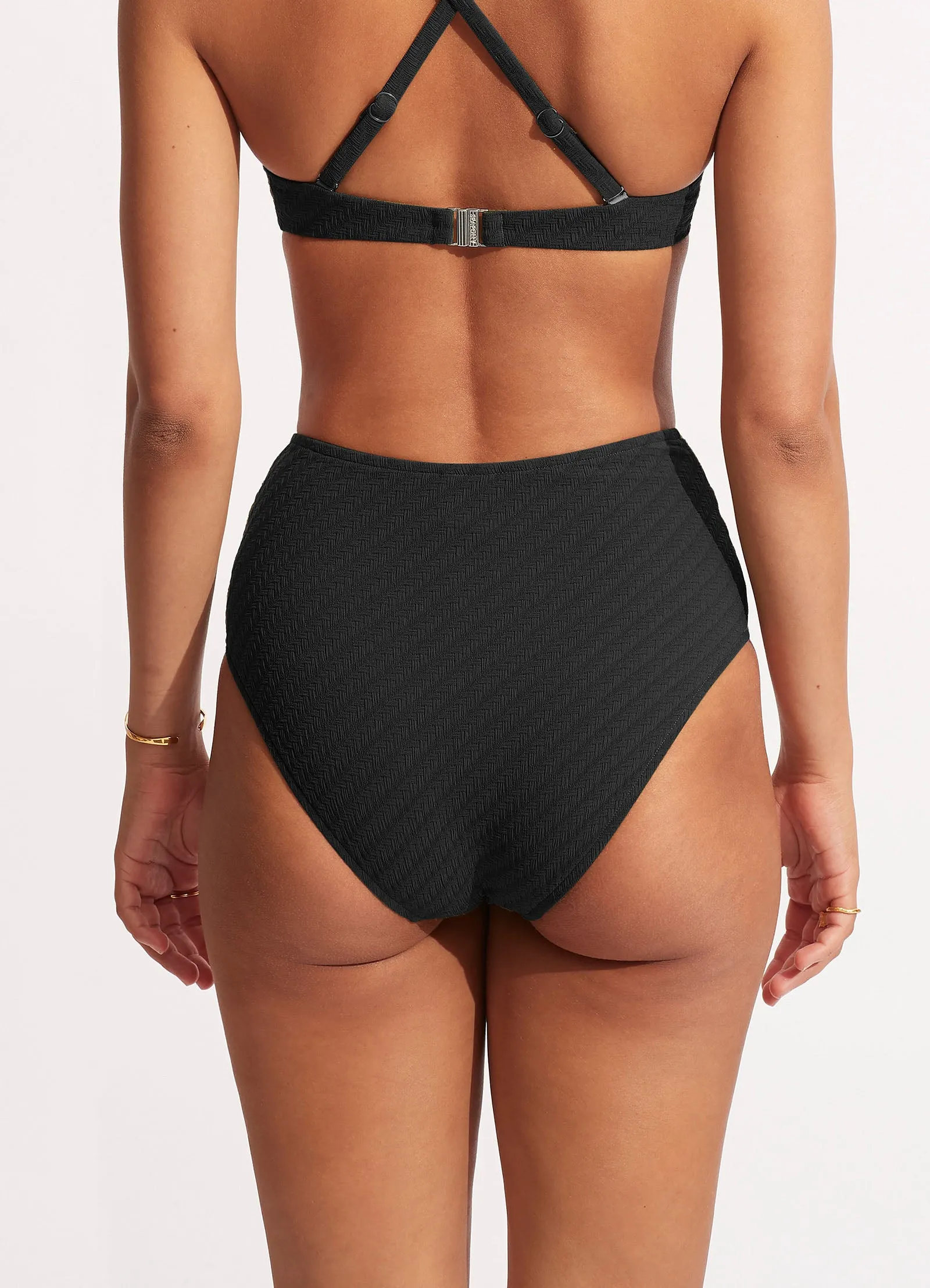 Willow High Waist Pant - Black